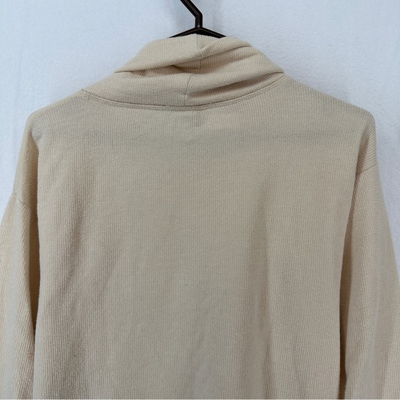 J Crew Turtleneck Pullover Sweater Size S Beige - Picture 7 of 11